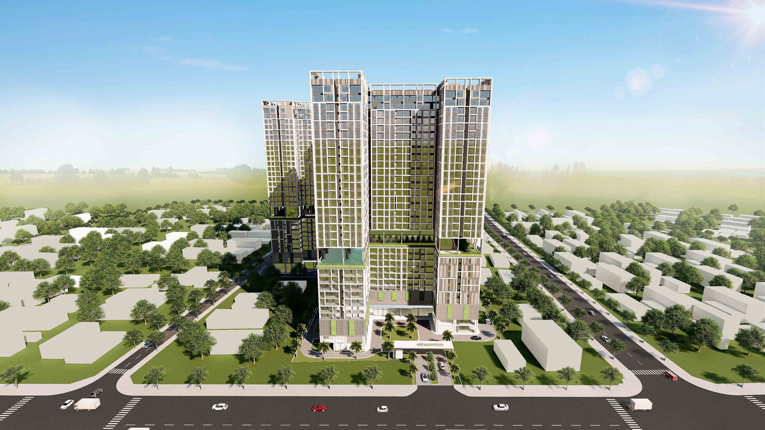 Phối cảnh chính dự án Starview Sài Gòn Thuận An
